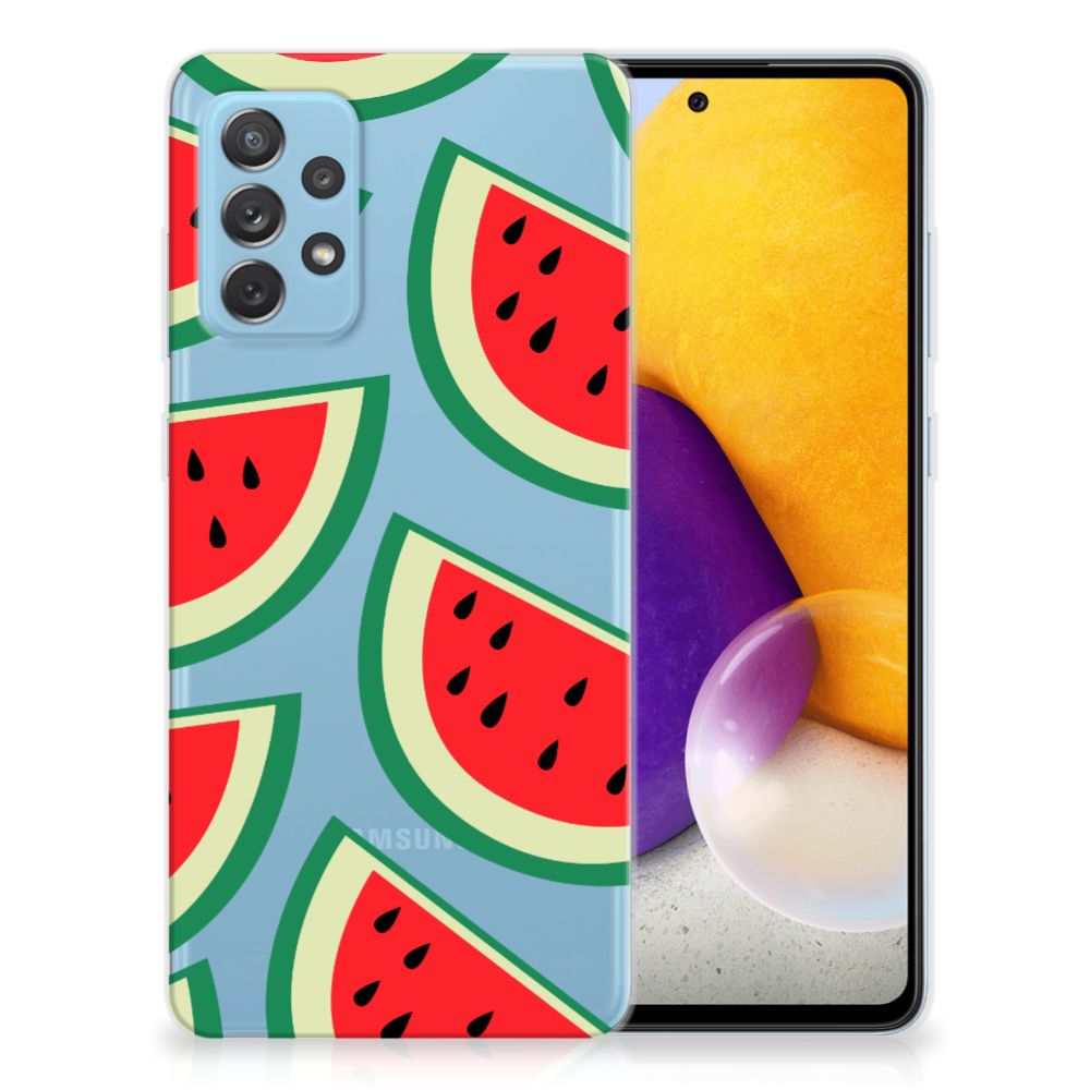 Samsung Galaxy A72 Siliconen Case Watermelons
