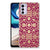 Siliconen Hoesje Motorola Moto G42 Barok Pink B2C Telecom