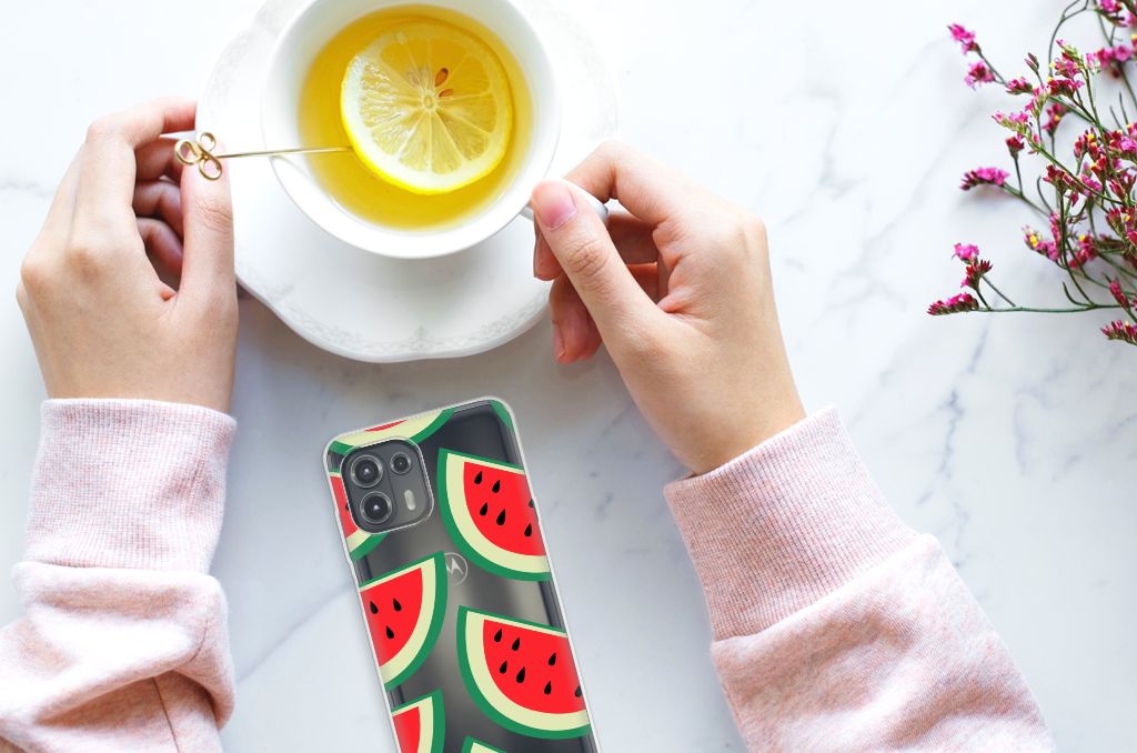 Motorola Edge 20 Lite Siliconen Case Watermelons B2C Telecom