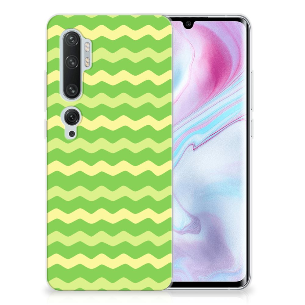 Xiaomi Mi Note 10 Pro TPU bumper Waves Green B2C Telecom