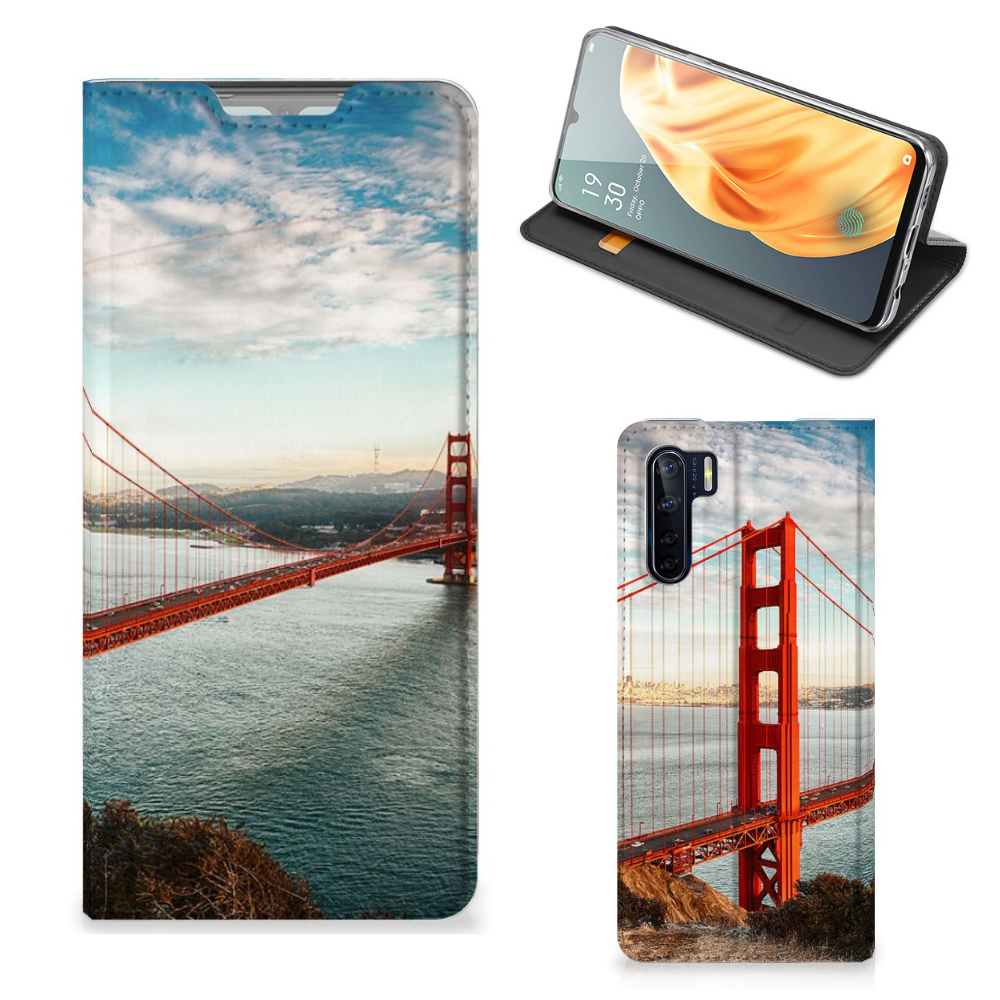 OPPO Reno3 | A91 Book Cover Golden Gate Bridge - B2C Telecom