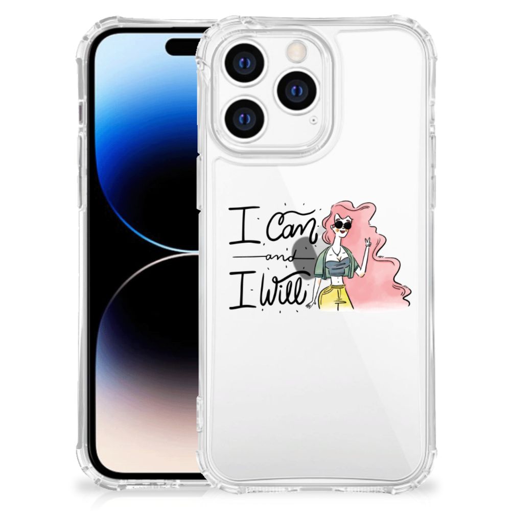 Apple iPhone 14 Pro Max Stevig Bumper Hoesje i Can