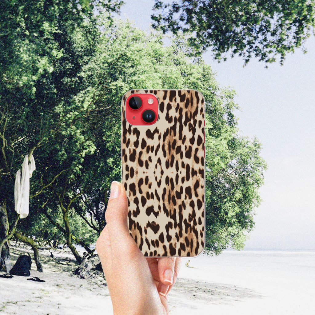iPhone 14 Plus TPU Hoesje Leopard B2C Telecom