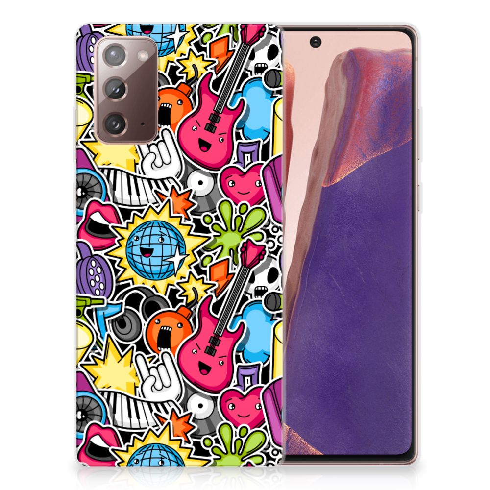 Samsung Note 20 Silicone Back Cover Punk Rock B2C Telecom