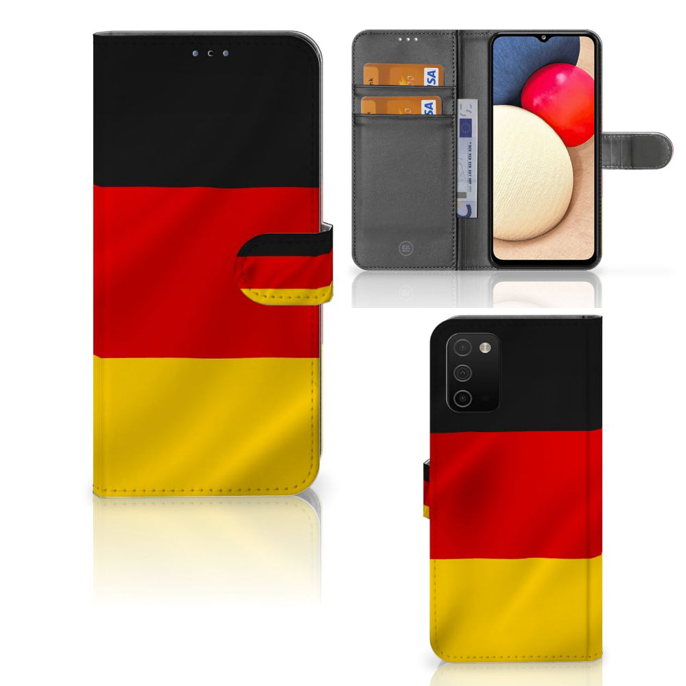 Samsung Galaxy A03s Bookstyle Case Duitsland