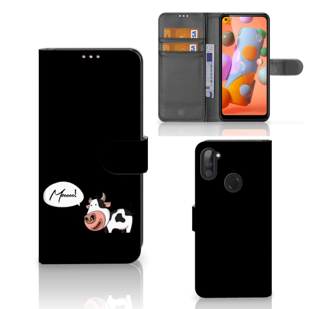 Samsung Galaxy M11 | A11 Leuk Hoesje Cow