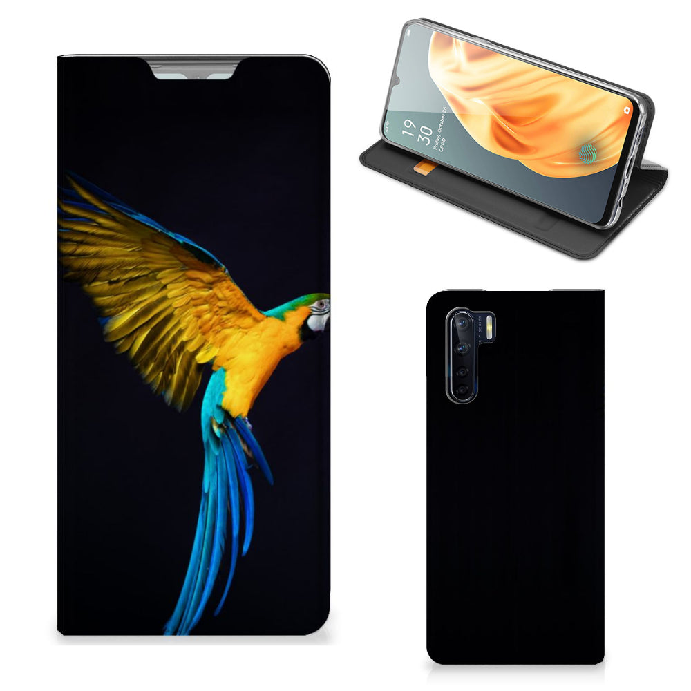 OPPO Reno3 | A91 Hoesje maken Papegaai
