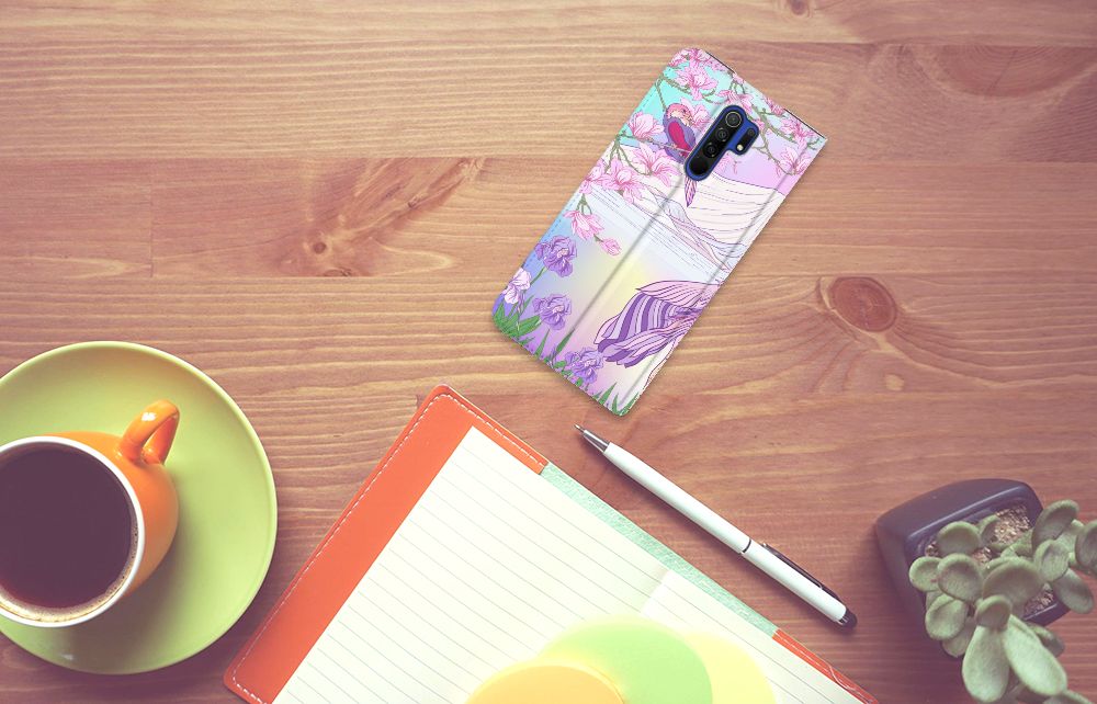 Xiaomi Redmi 9 Hoesje maken Bird - B2C Telecom