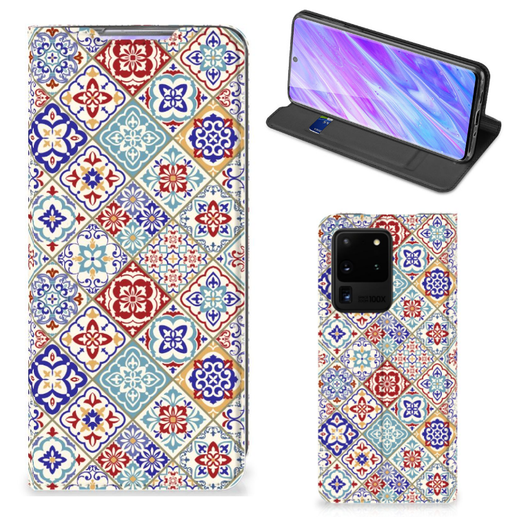 Samsung Galaxy S20 Ultra Standcase Tiles Color - B2C Telecom