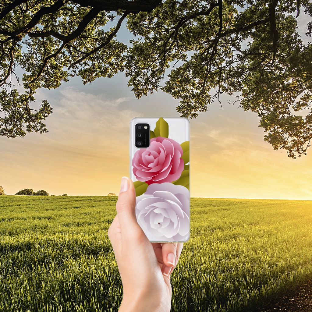 Samsung Galaxy A41 TPU Case Roses B2C Telecom