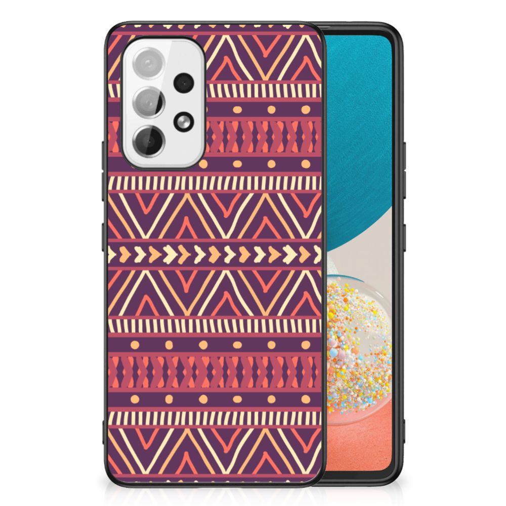Samsung Galaxy A53 Back Case Aztec Paars