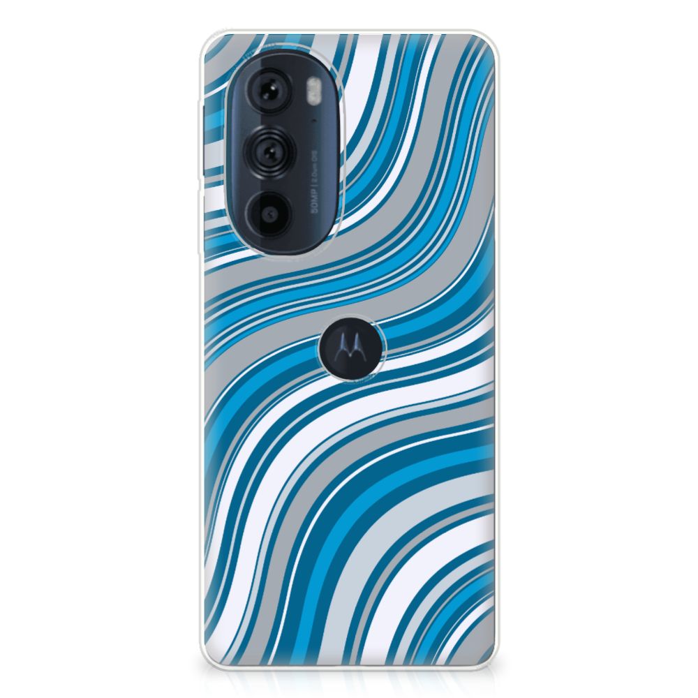 Motorola Edge 30 Pro TPU bumper Waves Blue B2C Telecom