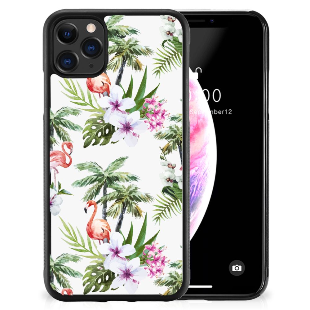 Apple iPhone 11 Pro Max Back Cover Flamingo Palms B2C Telecom