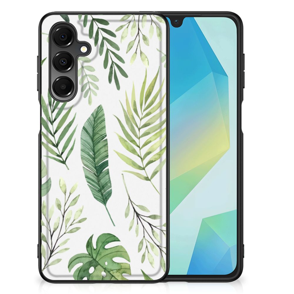 Samsung Galaxy A16 5G/4G Bloemen Hoesje Leaves