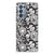 OPPO Reno 6 Pro Plus 5G TPU Case Black Flowers
