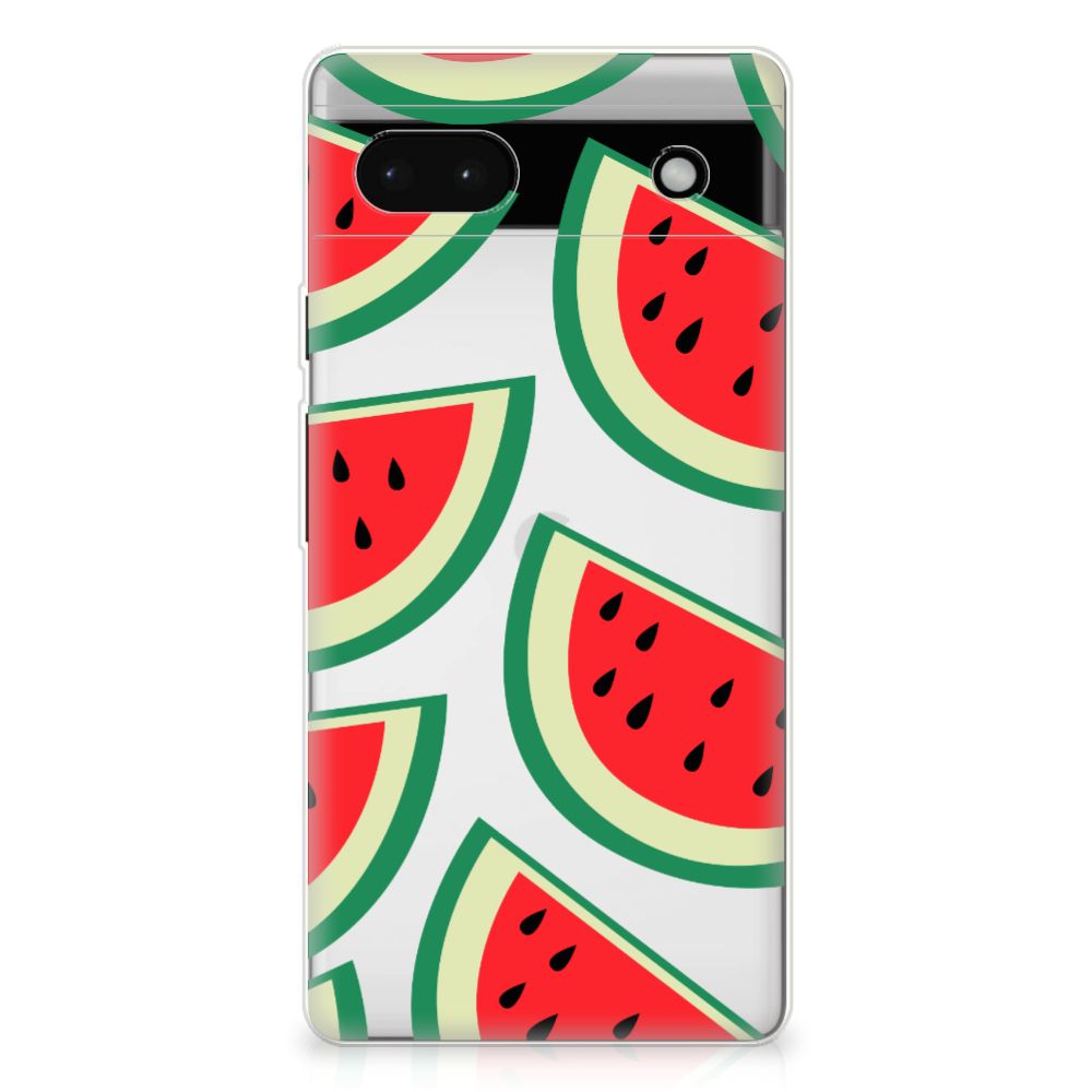 Google Pixel 6A Siliconen Case Watermelons B2C Telecom