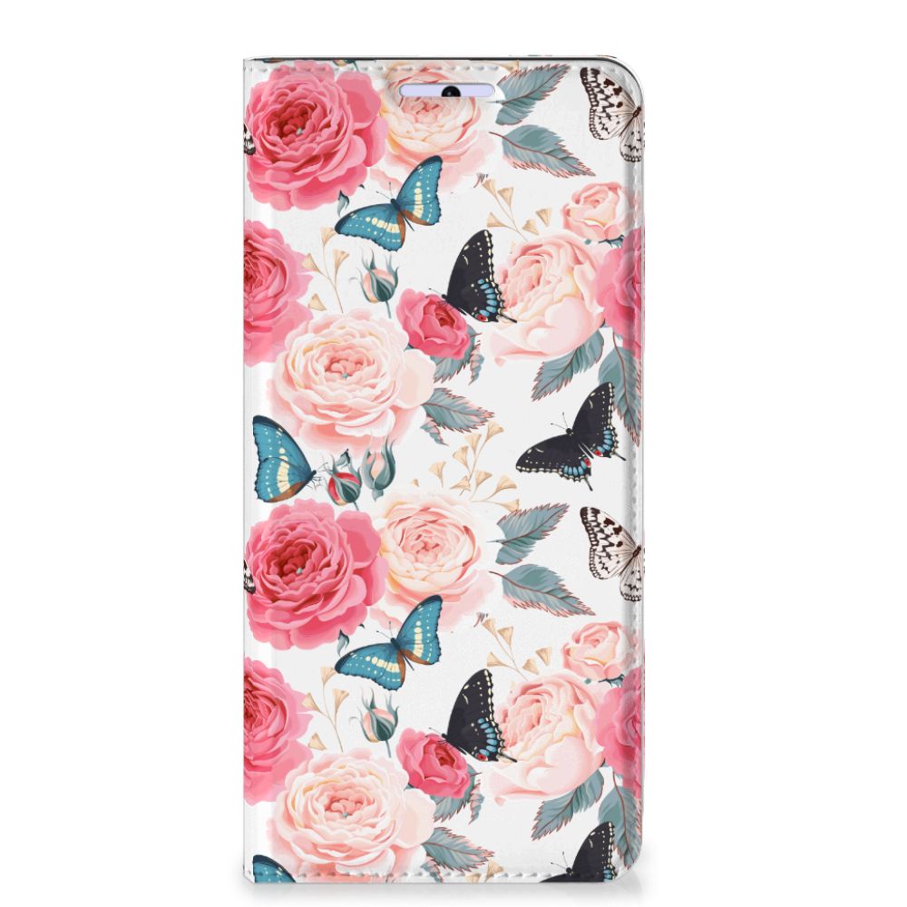 Xiaomi 11T | Xiaomi 11T Pro Smart Cover Butterfly Roses - B2C Telecom