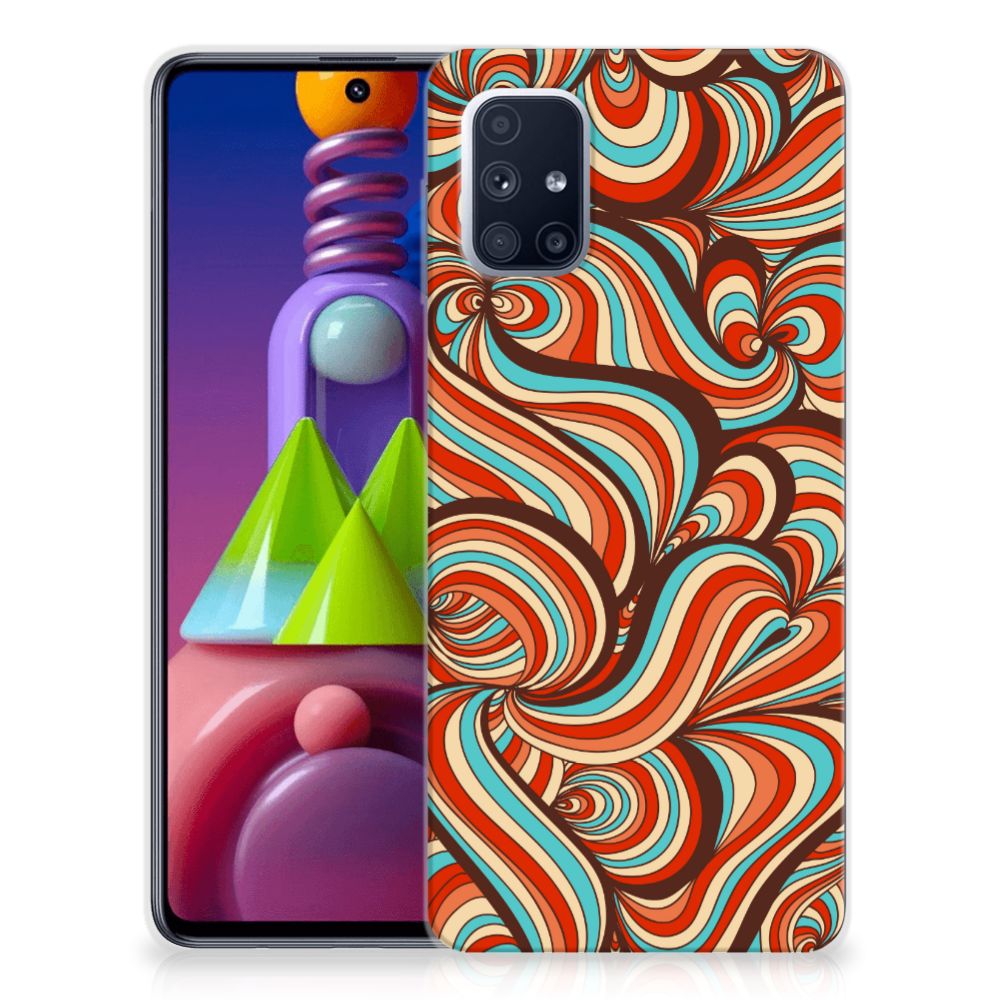 Samsung Galaxy M51 Hoesje maken Retro B2C Telecom