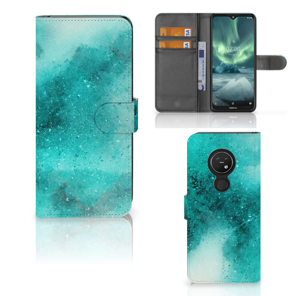Hoesje Nokia 7.2 | Nokia 6.2 Painting Blue