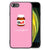 iPhone SE 2022 | SE 2020 | 7/8 Back Cover Hoesje Nut Boyfriend design met nut pot op roze achtergrond