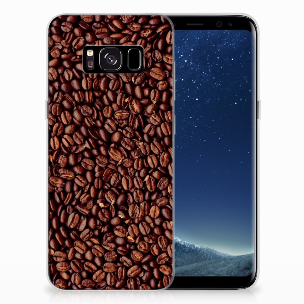 Samsung Galaxy S8 Siliconen Case Koffiebonen