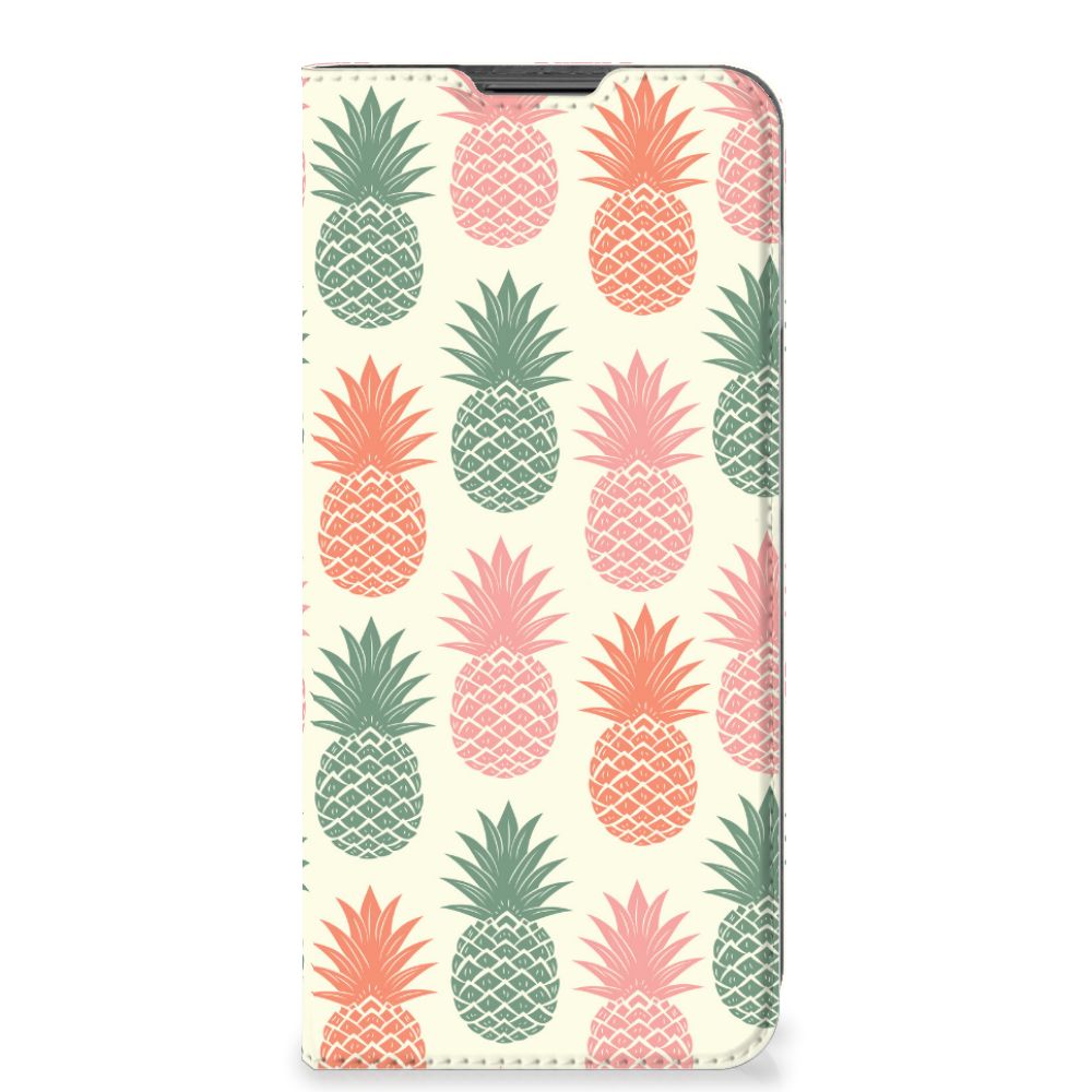 Motorola Moto G22 Flip Style Cover Ananas - B2C Telecom