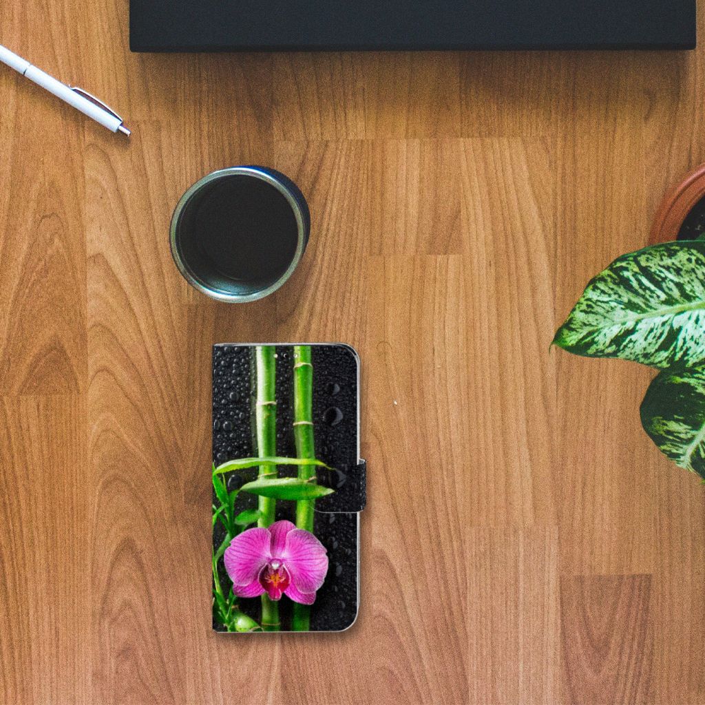 Huawei Y6 (2019) Hoesje Orchidee