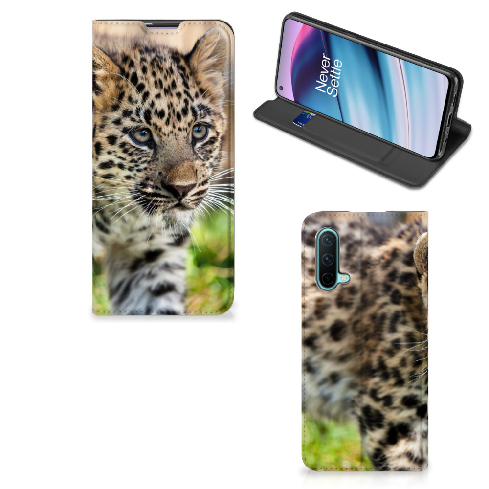 OnePlus Nord CE 5G Hoesje maken Baby Luipaard - B2C Telecom