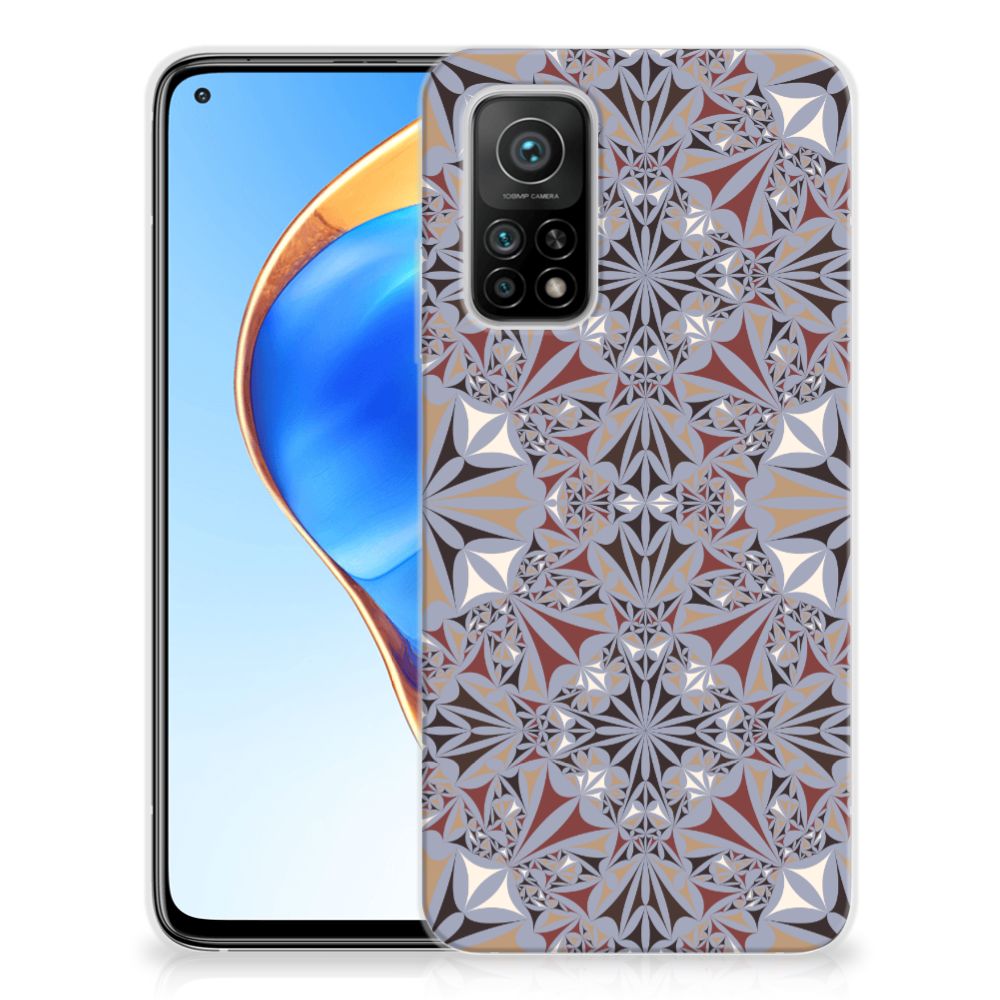 Xiaomi Mi 10T | 10T Pro TPU Siliconen Hoesje Flower Tiles B2C Telecom