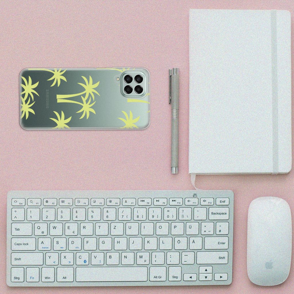 Samsung Galaxy M33 TPU Case Palmtrees