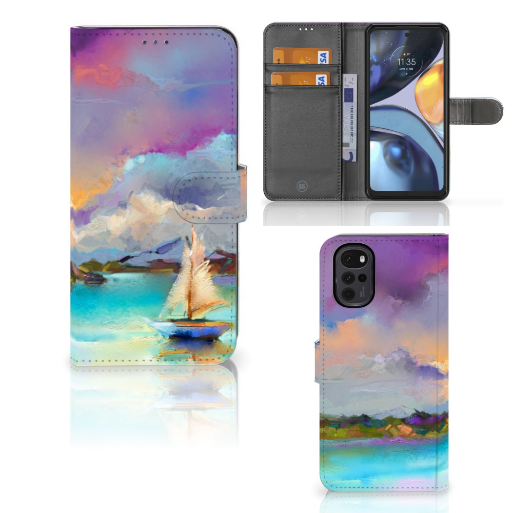 Hoesje Motorola Moto G22 Boat
