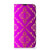 Telefoon Hoesje iPhone 14 Barok Roze met elegant gouden patroon op een levendige roze achtergrond.