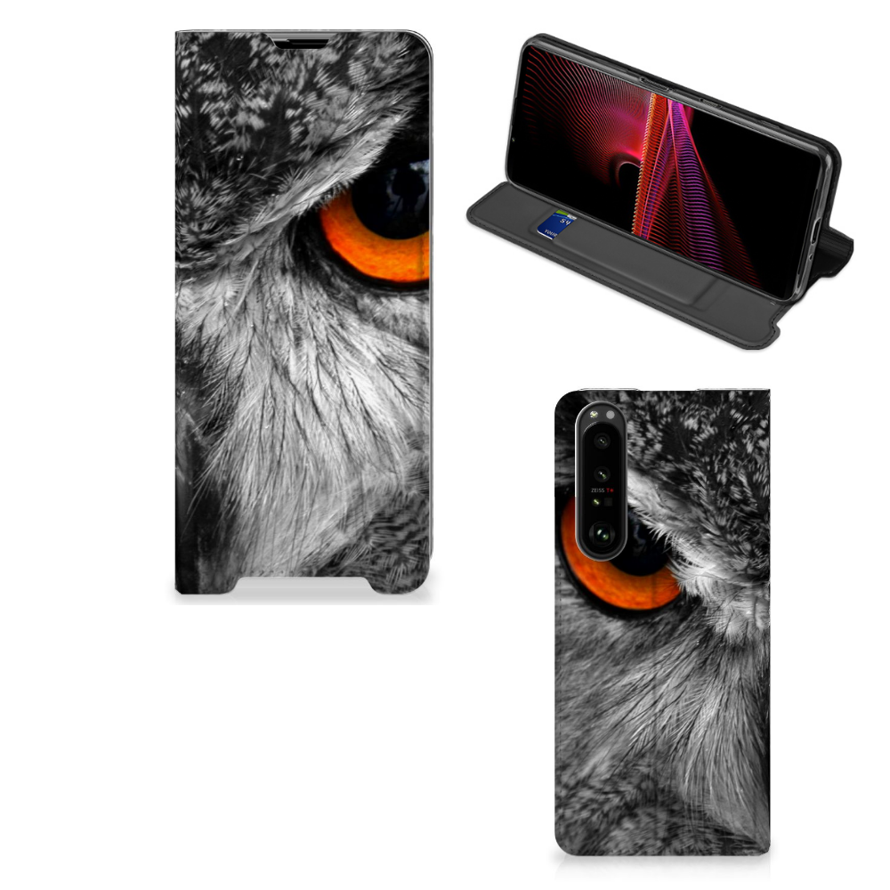 Sony Xperia 1 III Hoesje maken Uil - B2C Telecom