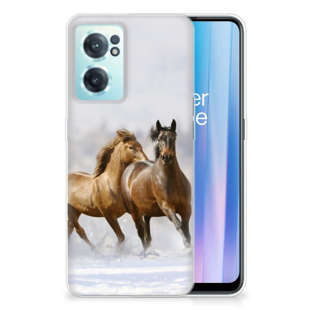 OnePlus Nord CE 2 5G TPU Hoesje Paarden B2C Telecom