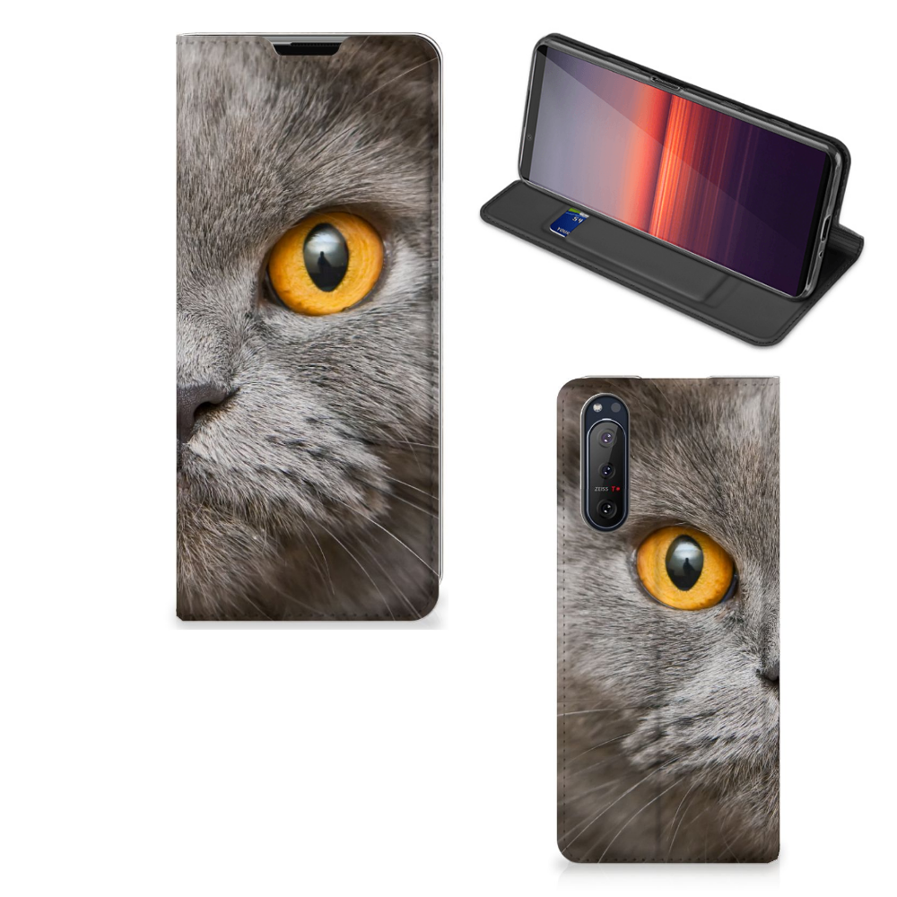Hoesje maken Sony Xperia 5 II Britse Korthaar - B2C Telecom