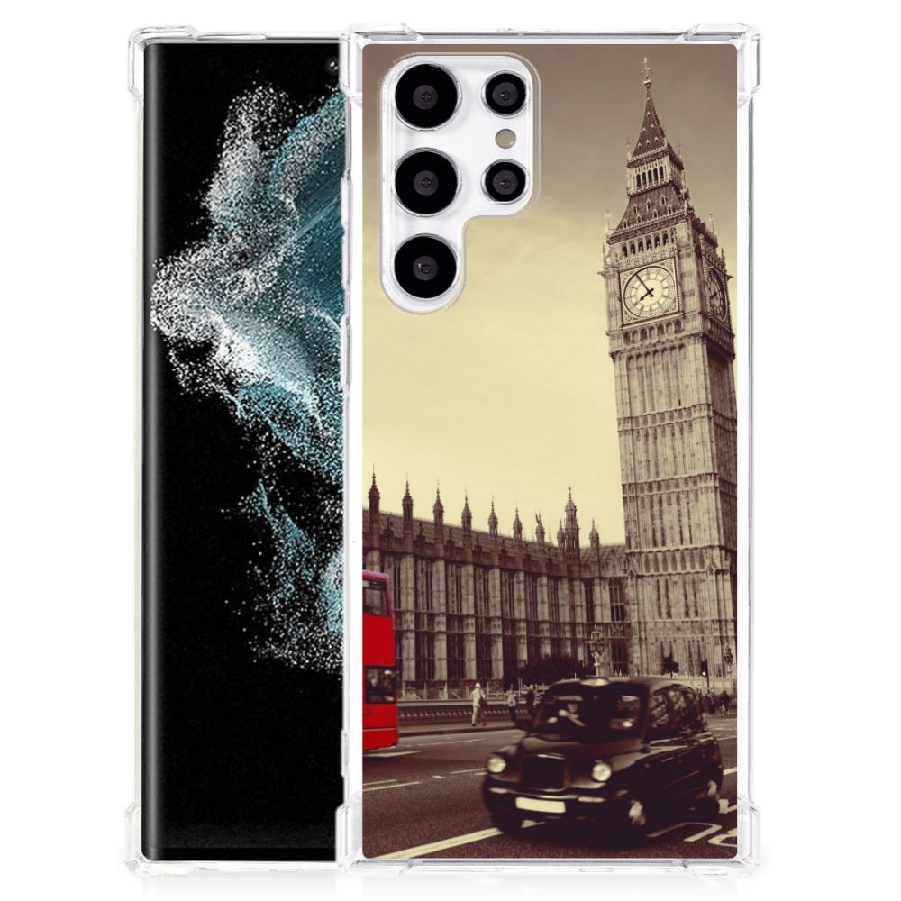 Samsung Galaxy S22 Ultra Telefoonhoesje met valbescherming Londen B2C Telecom