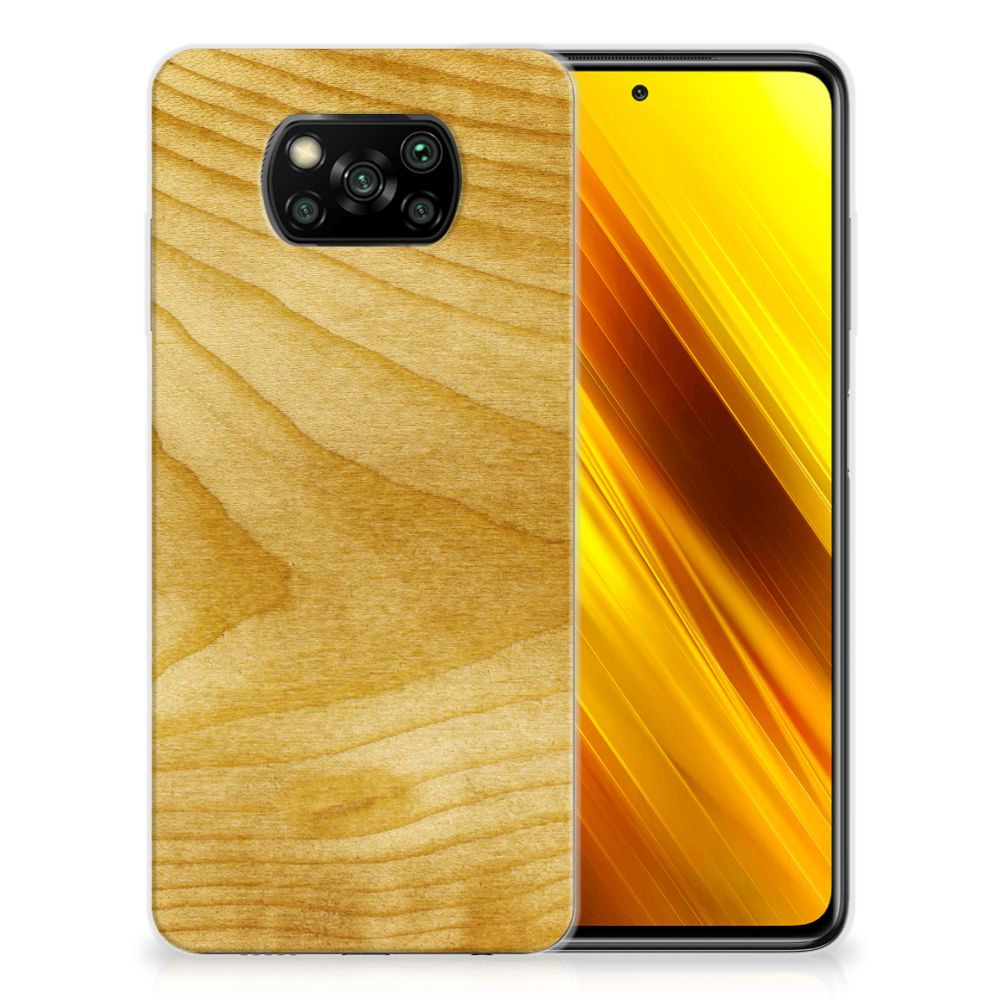 Xiaomi Poco X3 | Poco X3 Pro Bumper Hoesje Licht Hout B2C Telecom