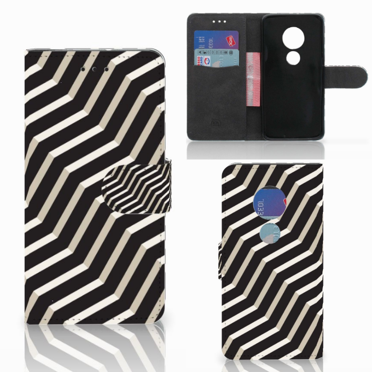 Motorola Moto G7 Play Book Case Illusion