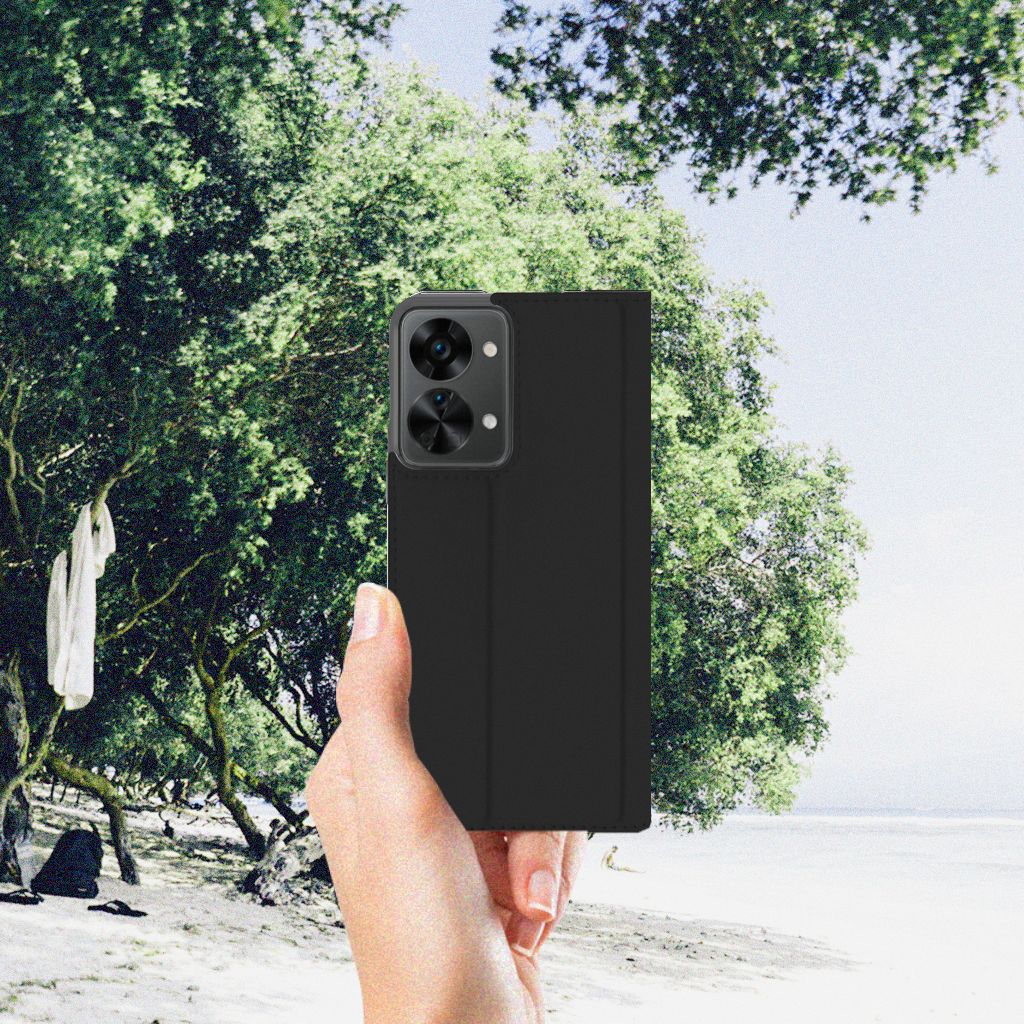 OnePlus Nord 2T Hoesje met tekst Woke Up - Origineel Cadeau Zelf Maken - B2C Telecom