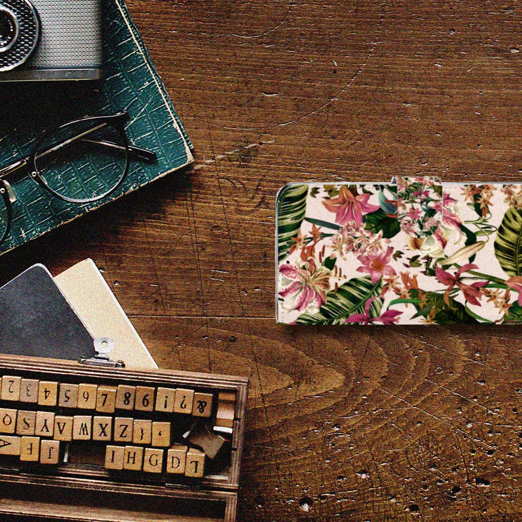 Motorola Moto G7 Power Hoesje Flowers