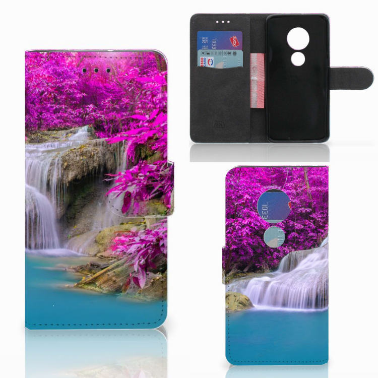 Motorola Moto G7 Play Flip Cover Waterval
