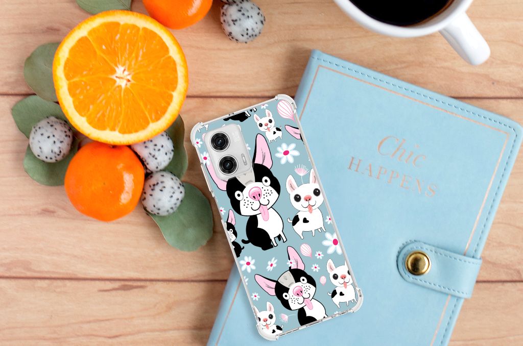 Motorola Moto G73 Case Anti-shock Hondjes B2C Telecom