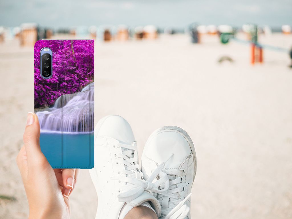Sony Xperia 10 III Book Cover Waterval - B2C Telecom