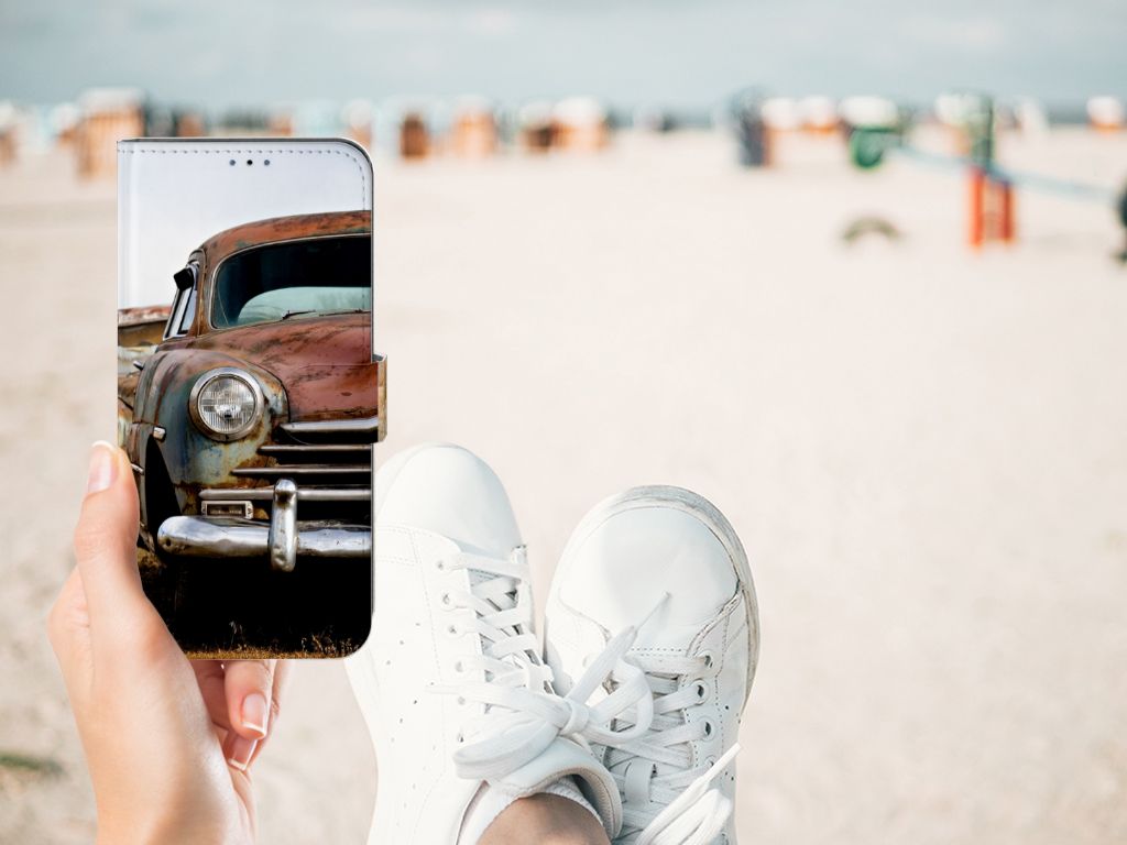 Samsung Galaxy A03s Telefoonhoesje met foto Vintage Auto