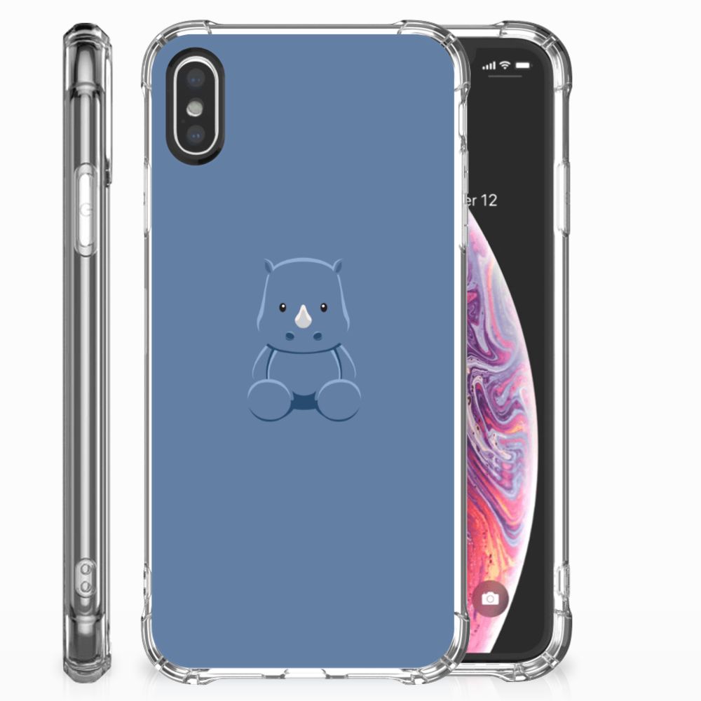 Apple iPhone X | Xs Stevig Bumper Hoesje Baby Rhino