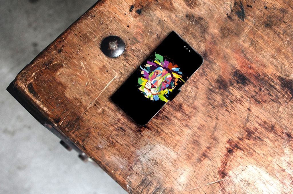 Samsung Galaxy S22 Plus Leuk Hoesje Lion Color