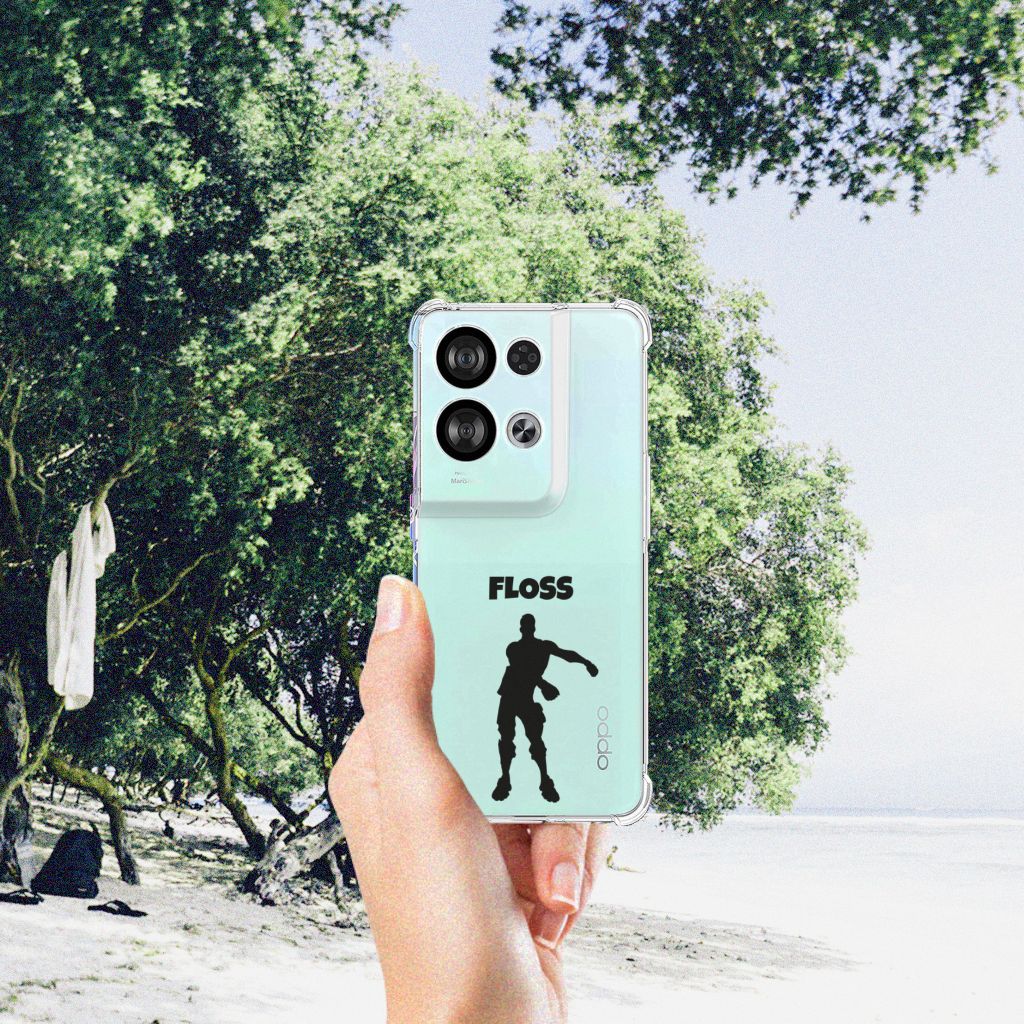 OPPO Reno8 Stevig Bumper Hoesje Floss B2C Telecom