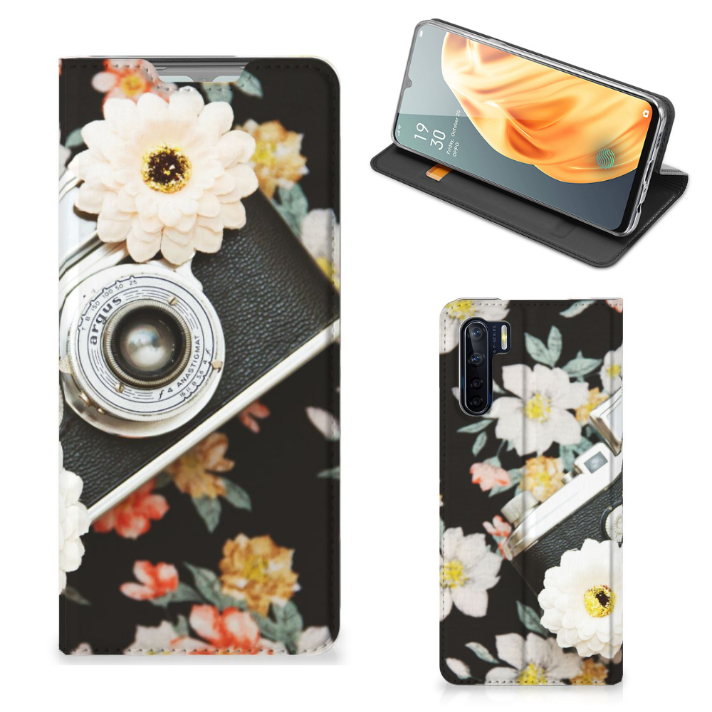 OPPO Reno3 | A91 Stand Case Vintage Camera - B2C Telecom