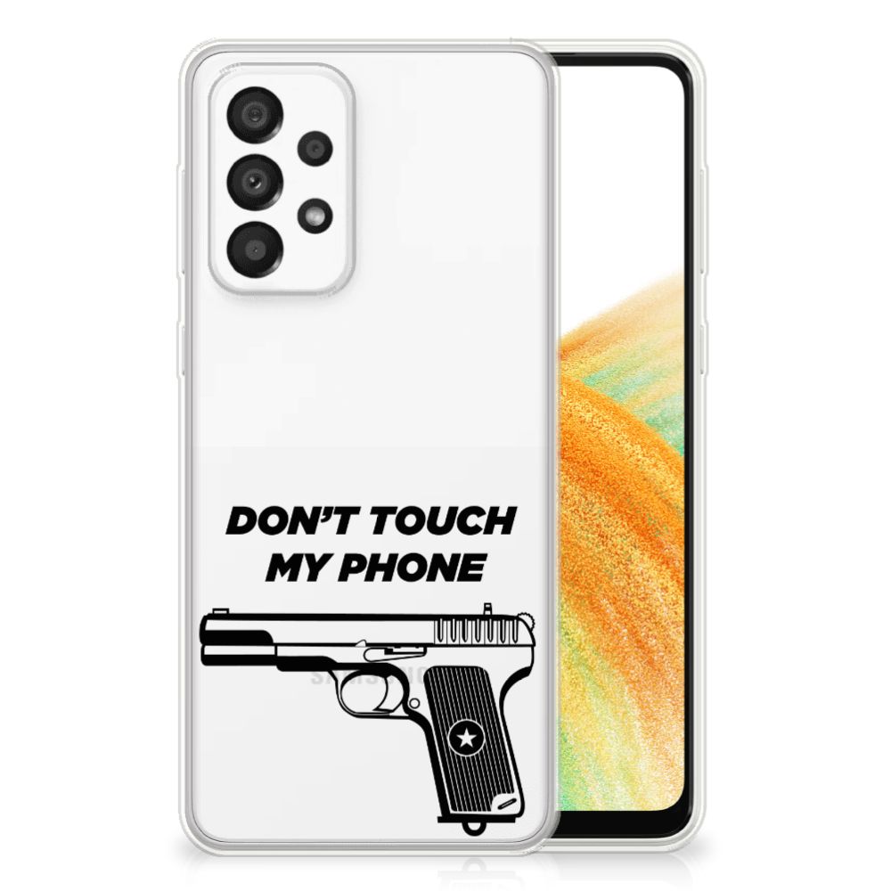 Samsung Galaxy A33 5G Silicone-hoesje Pistol DTMP B2C Telecom
