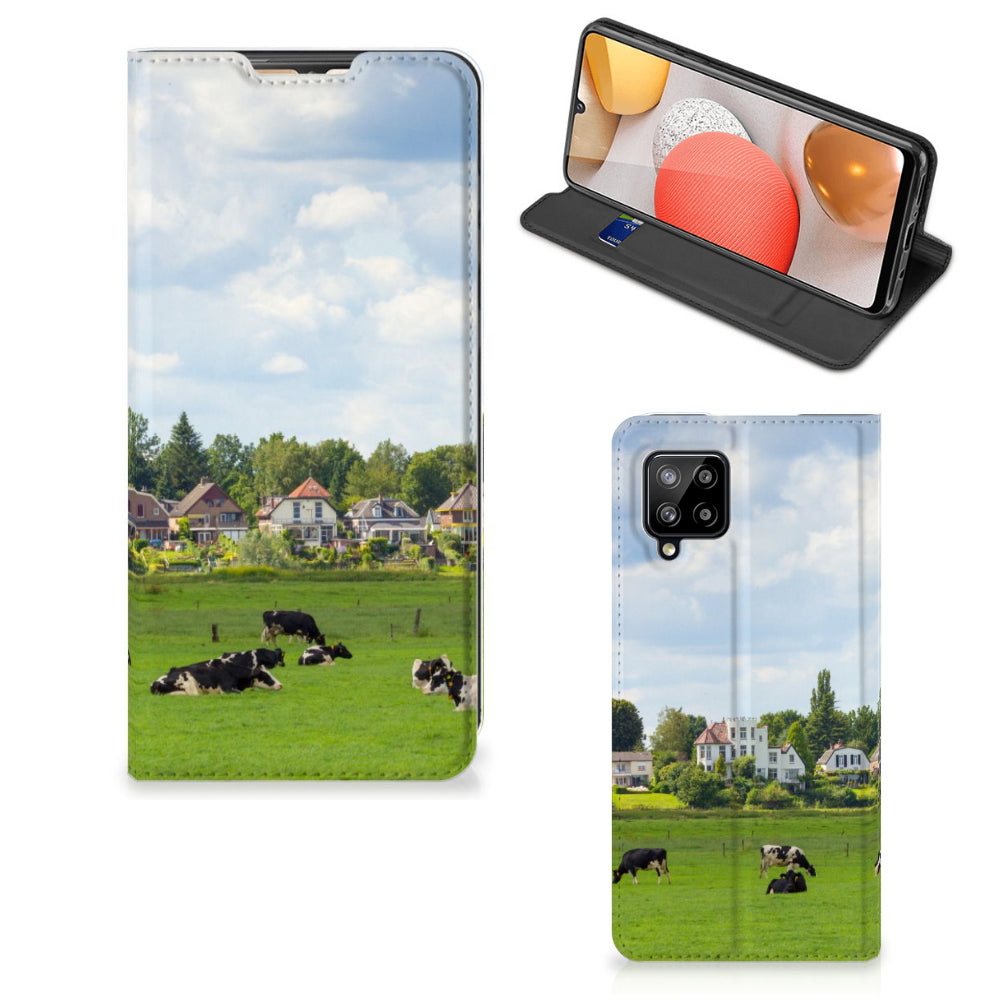 Samsung Galaxy A42 Hoesje maken Koeien
